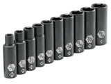 1/2-in Drive Deep Impact Socket Set, SAE, 10-pc R5C9 - product image 1