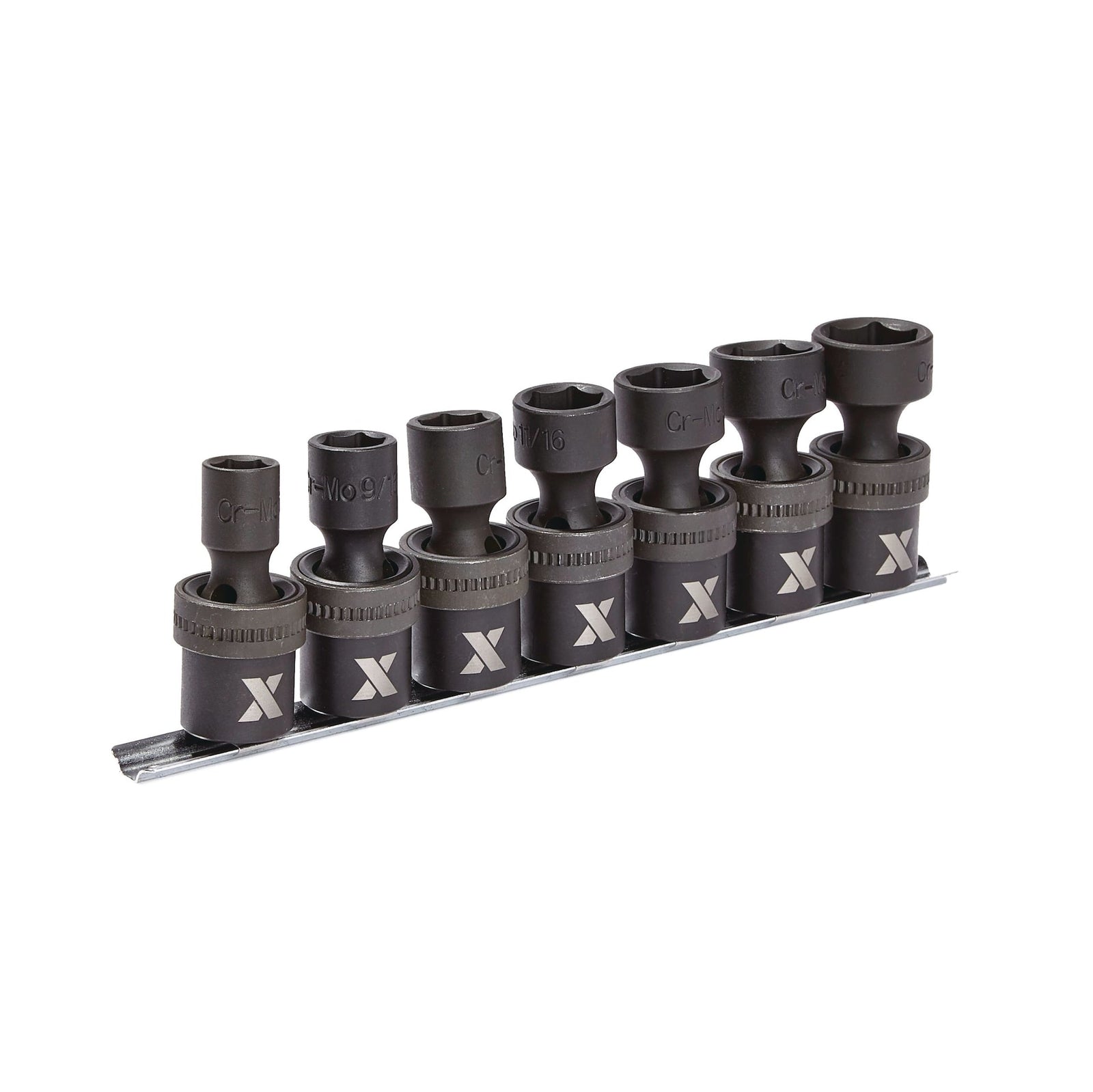 1/2-in Drive Swivel Impact Socket Set, 7-pc, SAE, Cr-Mo U7A6 - product image 2