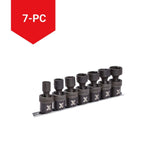 1/2-in Drive Swivel Impact Socket Set, 7-pc, SAE, Cr-Mo U7A6 - product image 3