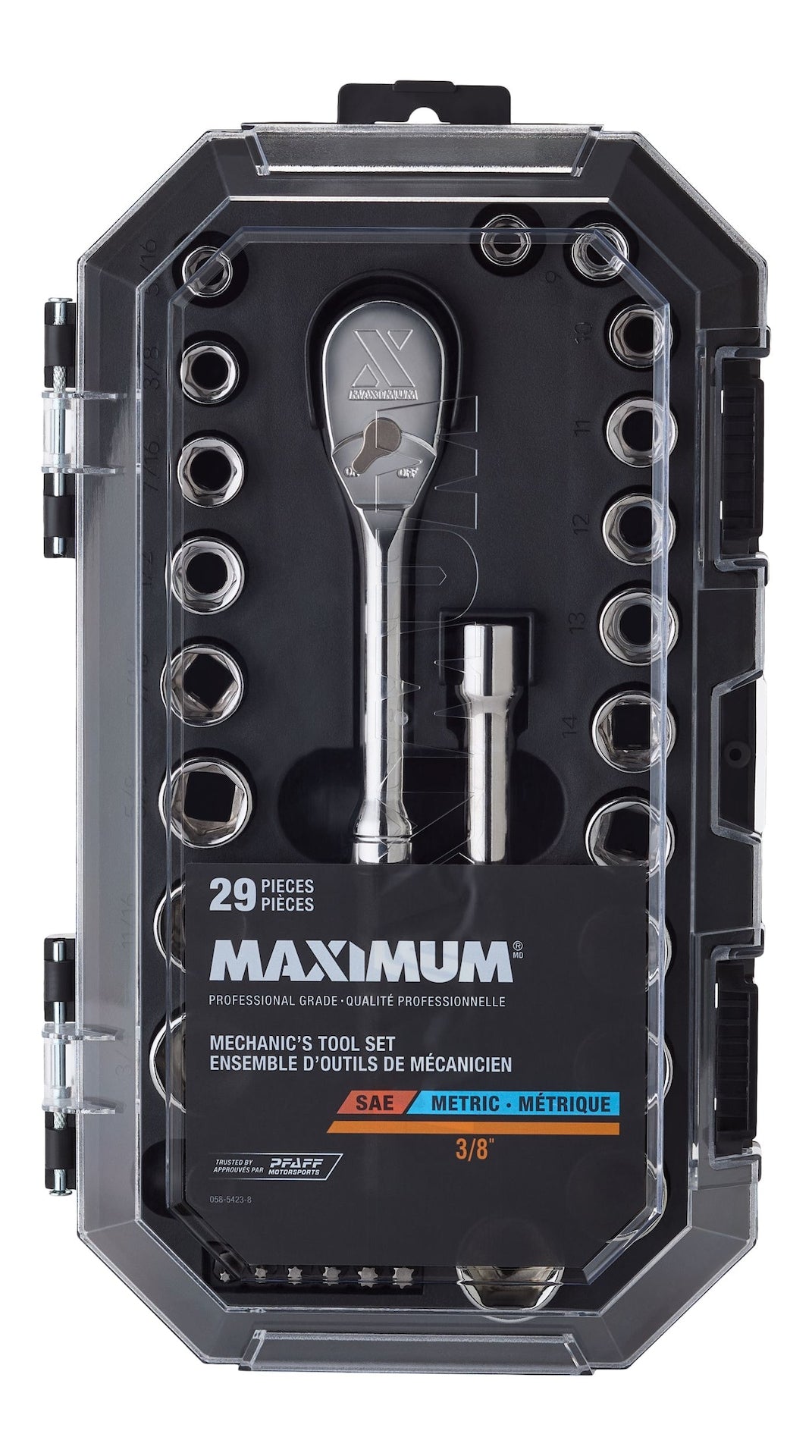 29 Piece 3/8" Drive Metric Socket Set M8G4 - product image 2