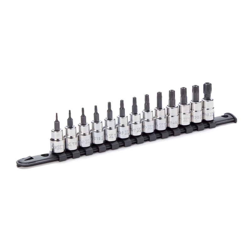 3/8-in Drive Tamper Proof Torx Bit Socket Set, Heat-Treated, 13-pc G5Q6