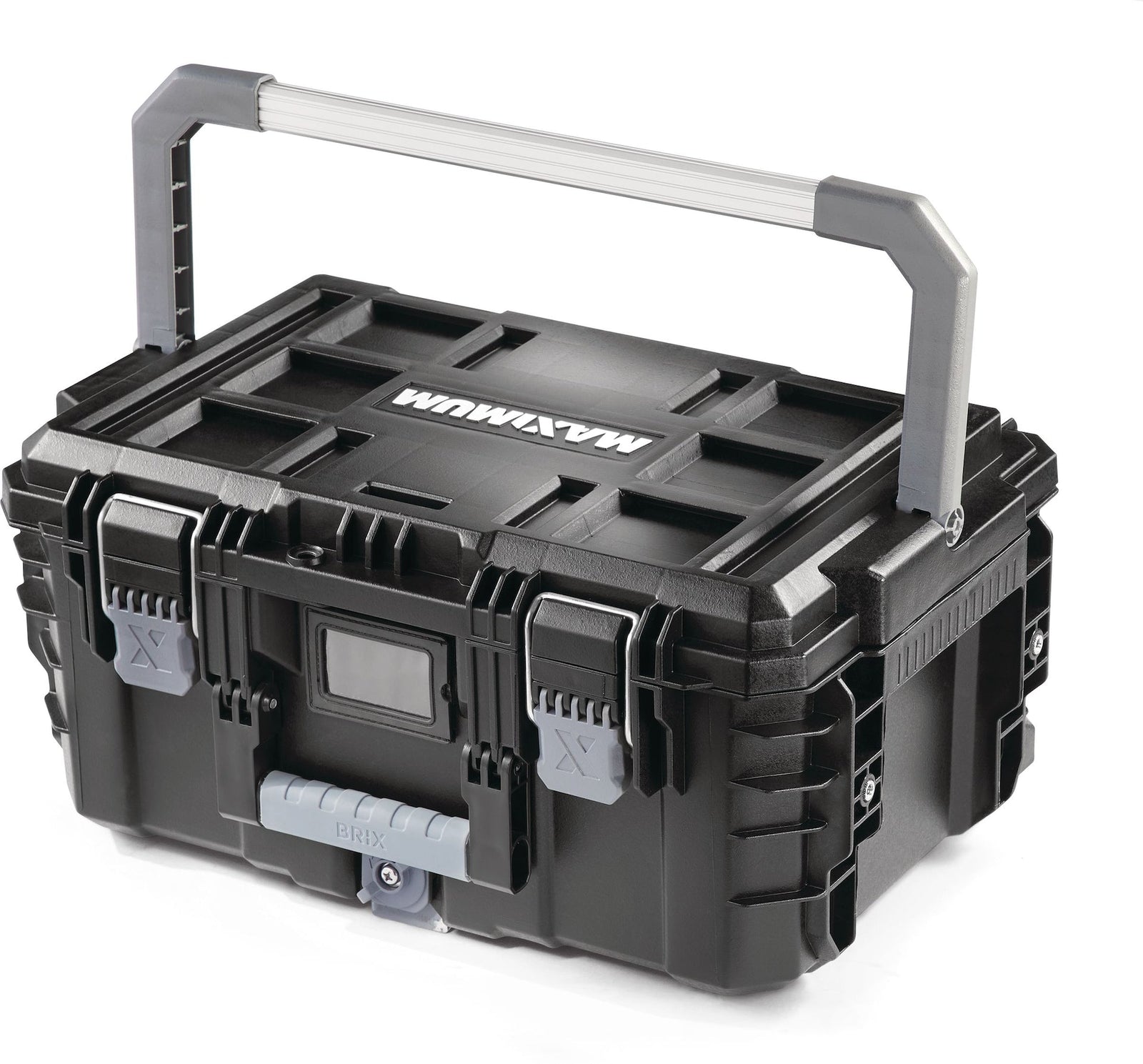 Brix Modular Portable Medium Toolbox/Tool Storage, IP65, 23x16x11-in S6W2 - product image 1