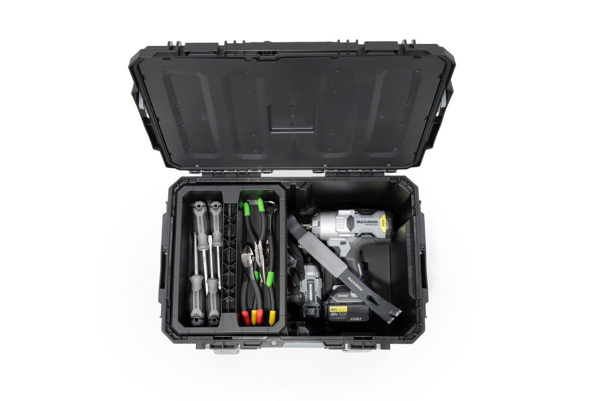 Brix Modular Portable Medium Toolbox/Tool Storage, IP65, 23x16x11-in S6W2 - product image 7