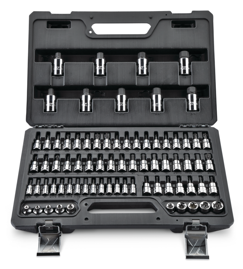 Professional Grade Bit Socket Set, 75-pc G7I0