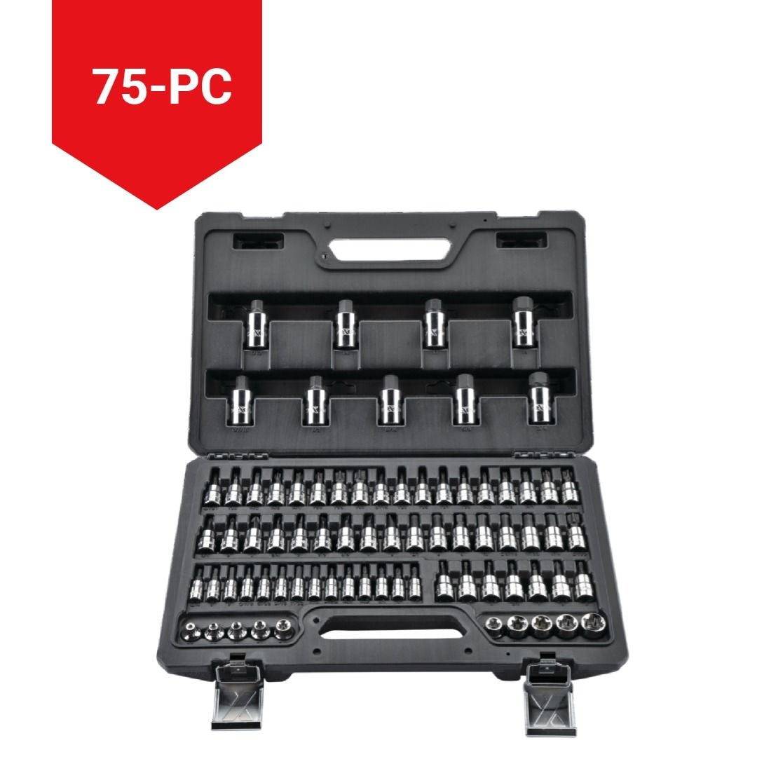 Professional Grade Bit Socket Set, 75-pc G7I0 - product image 7