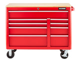 Tool Storage Cabinet, Built-In Power Bar with USB, 9-Drawer, 47-in, Red E4M2 - product image 2