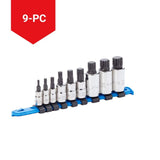 Triple Square Socket Set, Polished Nickel Plating, 9-pc T0I4 - product image 4