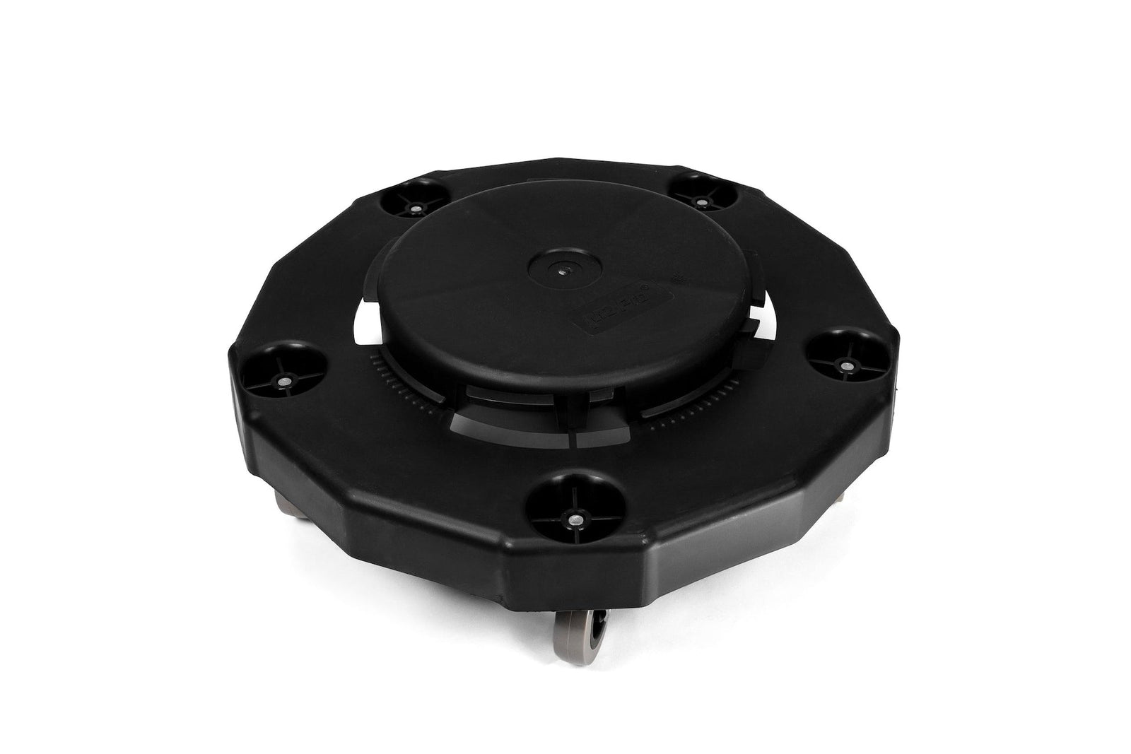 Universal Commercial Heavy-Duty Resin Garbage Can Dolly, Black H0B0 - product image 2