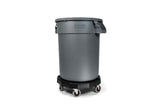 Universal Commercial Heavy-Duty Resin Garbage Can Dolly, Black H0B0 - product image 4