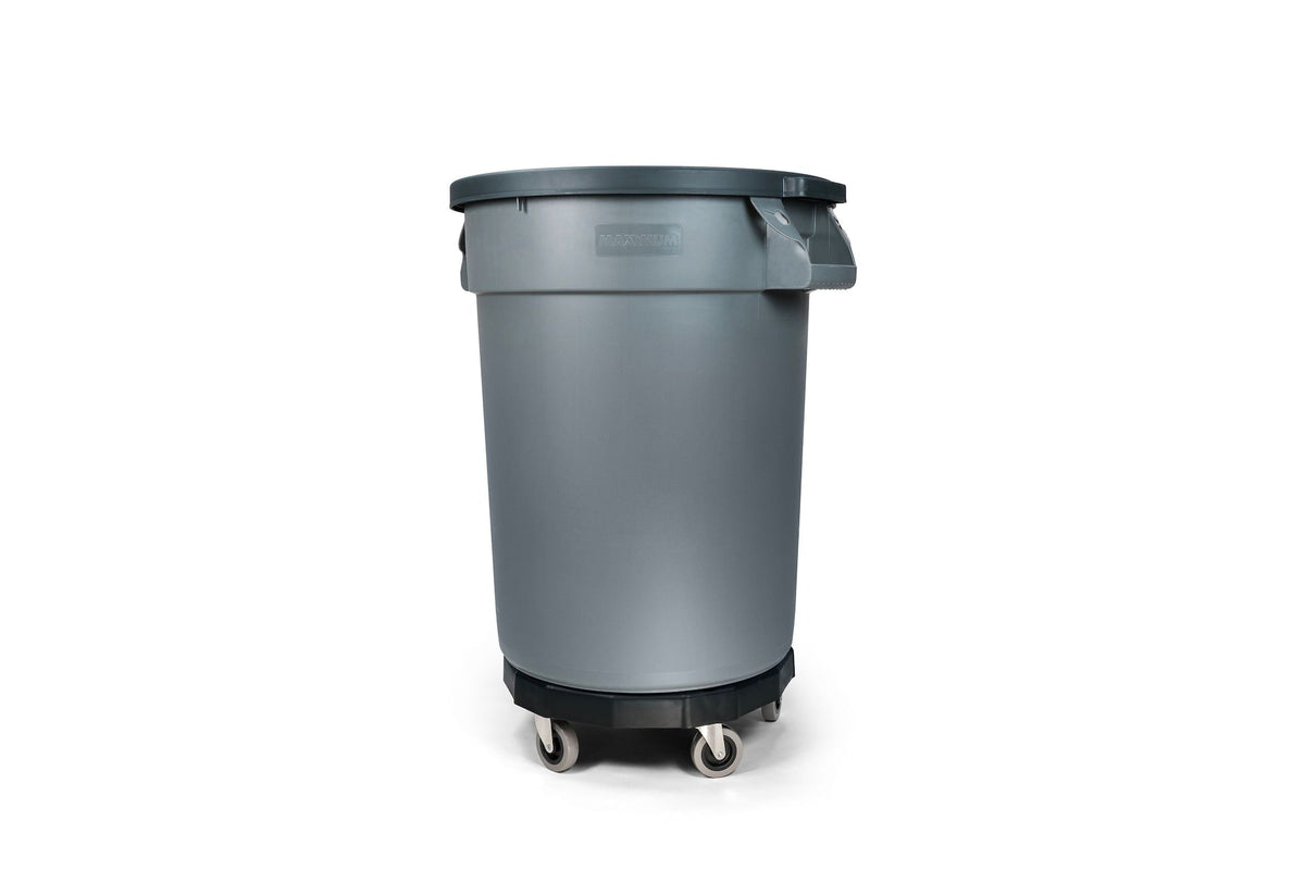 Universal Commercial Heavy-Duty Resin Garbage Can Dolly, Black H0B0 - product image 6
