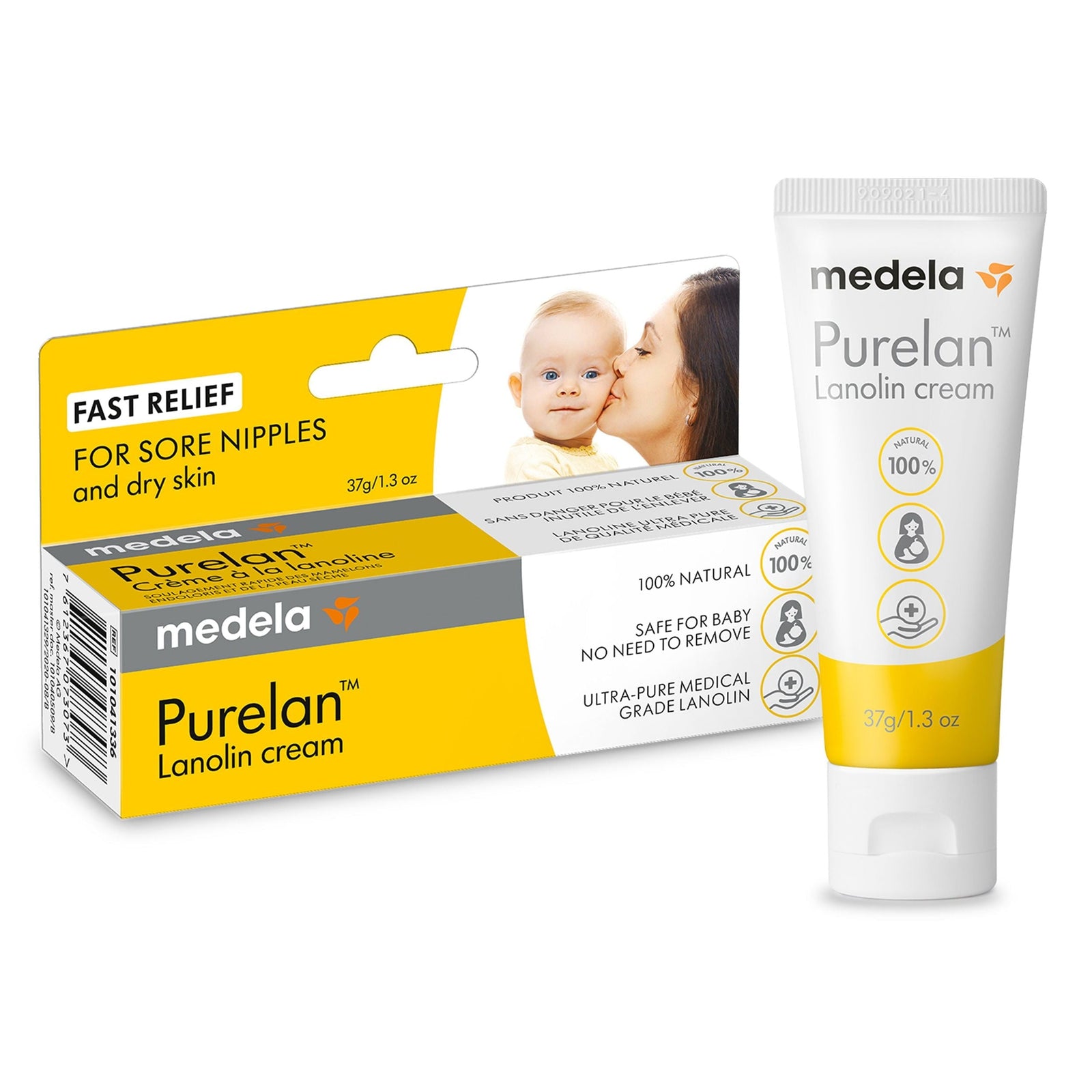 Purelan Lanolin Cream, 37-g J7K4 - product image 1