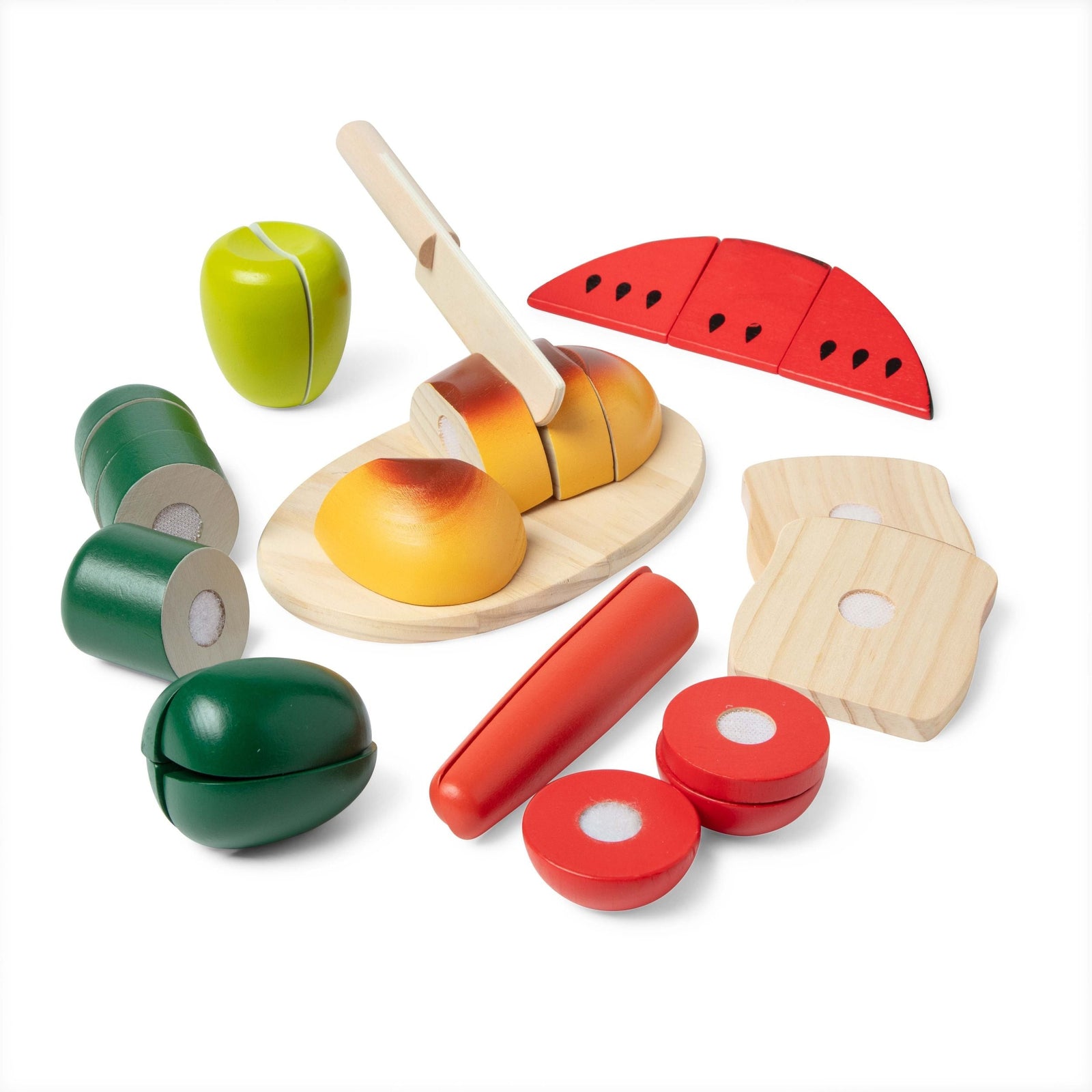 Wooden Cutting Food Playset, Ages 3+ B0L9 - product image 2