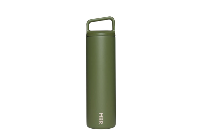Wide Mouth Stainless Steel Insulated Travel Water Bottle, Evergreen, 20-oz C8X0