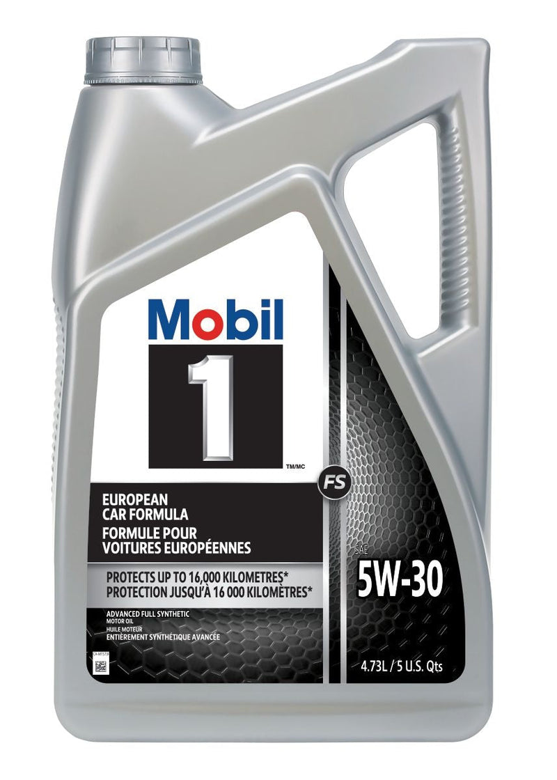 Mobil1 Full Synthetic Euro 5W40 Motor Oil, 4.73-L T3X4