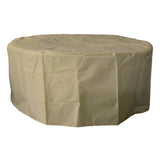 Jefferson Round Gas Fueled Outdoor Fire Bowl with PVC Cover, 40,000 BTUs, 13.7-in Z0S5 - product image 2
