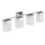 90-Degree Vanity Lighting Fixture, Chrome, 4-L N1C7 - product image 1