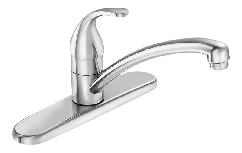 Adler Single Handle Kitchen Faucet, Chrome W9G9
