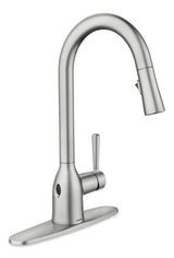 Adler Single Handle Kitchen Faucet with Motionsense, Spot Resist Stainless L0E0 - product image 3