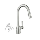 Adler Single Handle Kitchen Faucet with Motionsense, Spot Resist Stainless L0E0 - product image 5