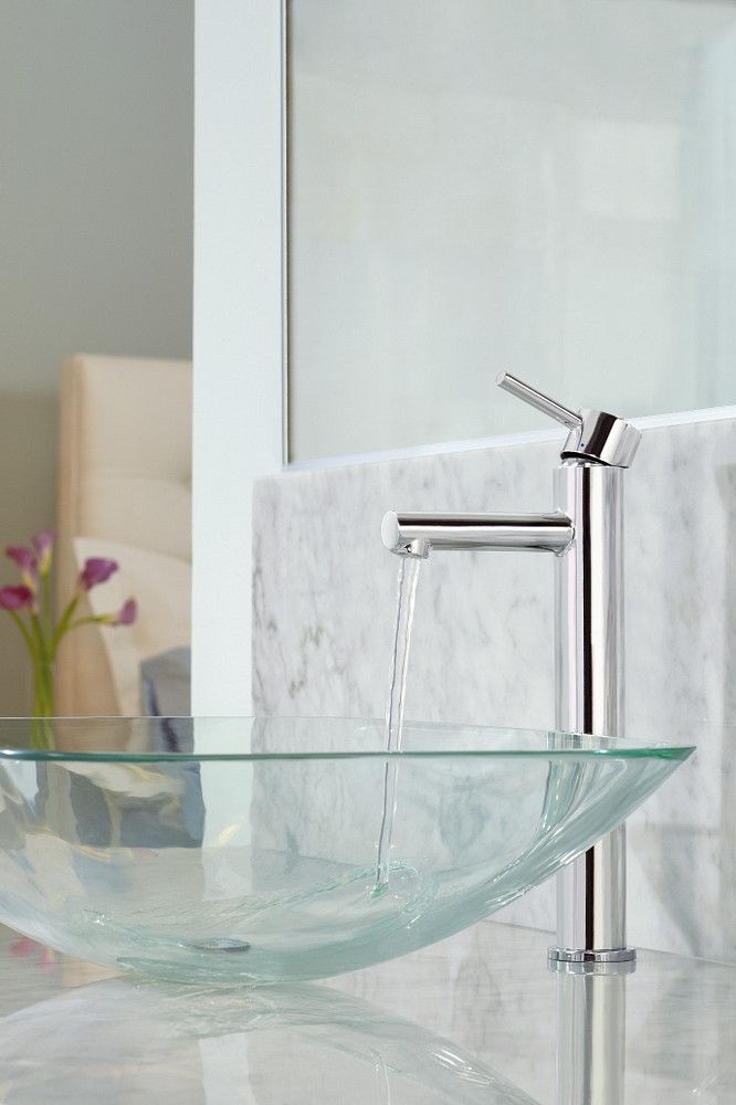 Align Single Handle High Arc Single Hole Bathroom Sink Faucet, WaterSense Certified, Brushed Nickel W5V3 - product image 3