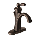 Brantford Single Handle High Arc Single Hole Bathroom Sink Faucet, WaterSense Certified, Oil Rubbed Bronze V0P8 - product image 1