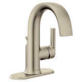 Doux Single Handle Single Hole Bathroom Sink Faucet, WaterSense Certified, Brushed Nickel P5J1 - product image 2
