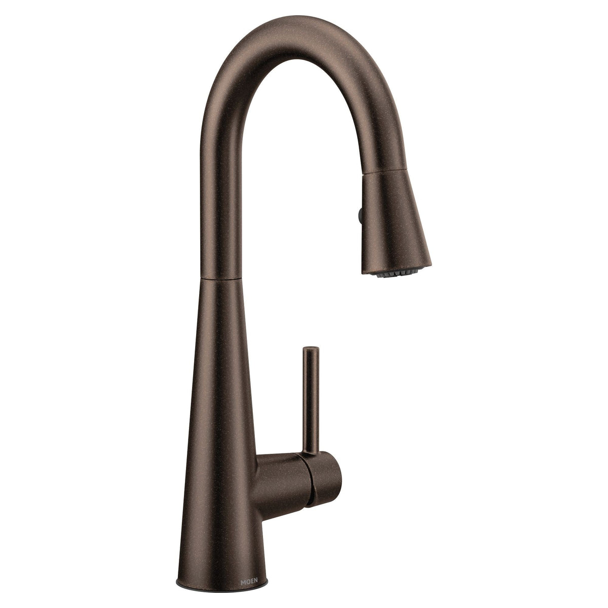 Sleek Single Handle High Arc Pull Down Sprayer Kitchen Faucet, Oil Rubbed Bronze L2L3 - product image 1