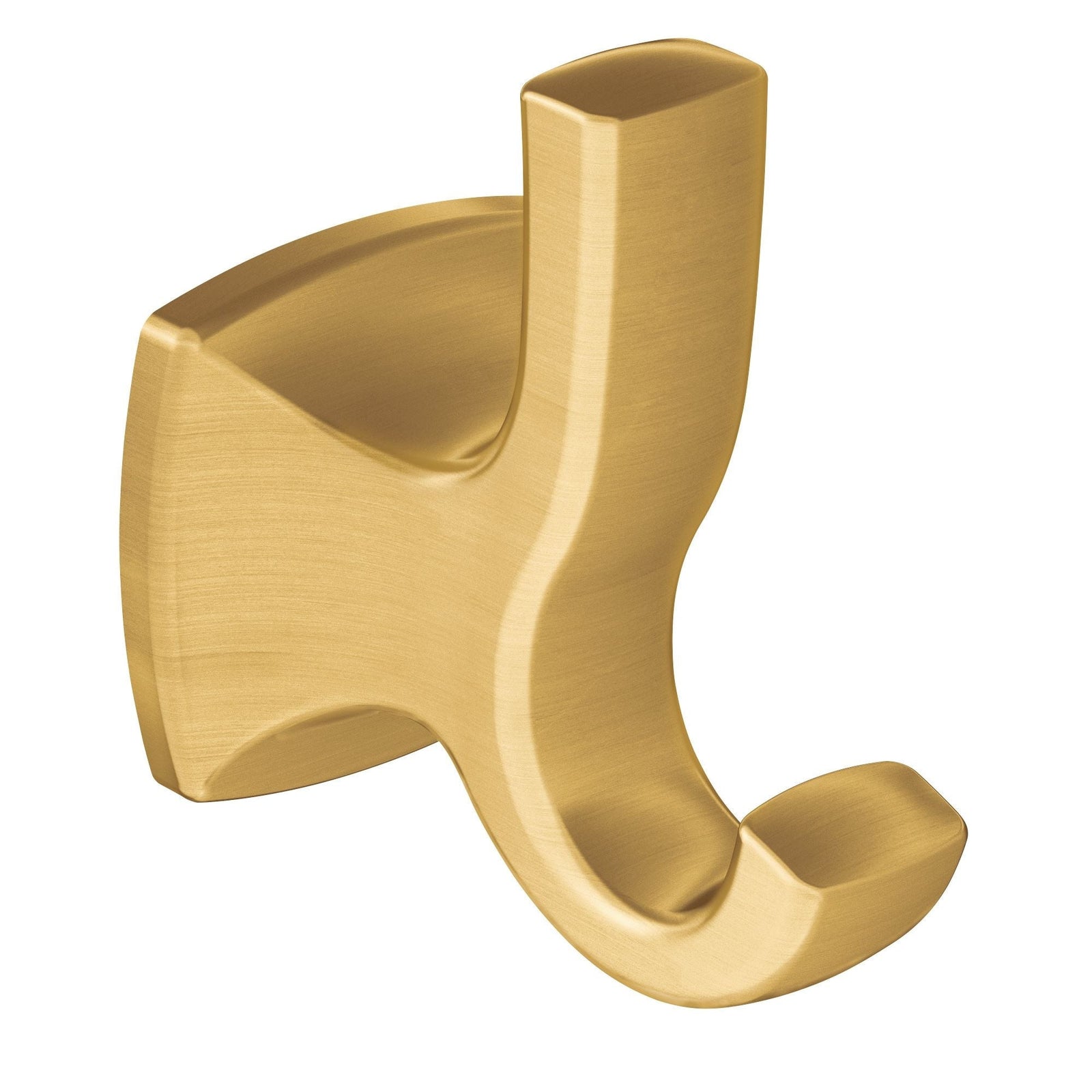 Voss Double Robe Hook, Brushed Gold V7K2 - product image 1