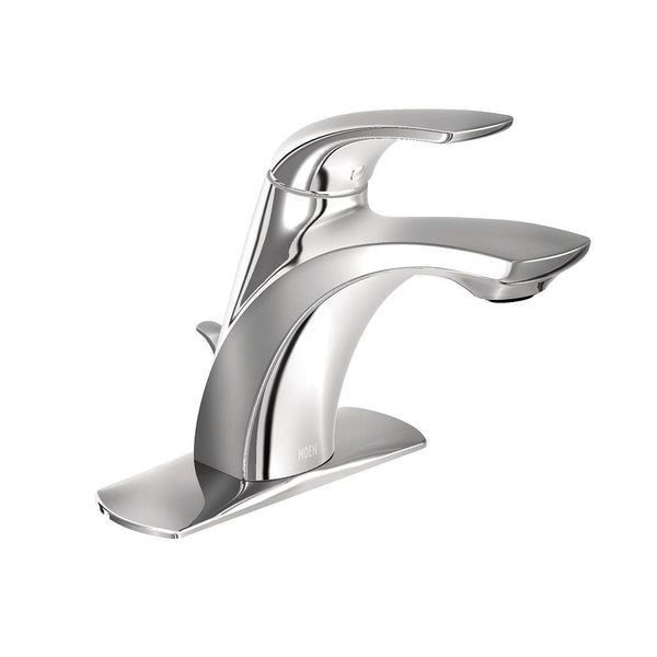 Zarina Single Handle High Arc Bathroom Faucet, Chrome V7S9