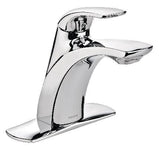 Zarina Single Handle High Arc Bathroom Faucet, Chrome V7S9 - product image 3