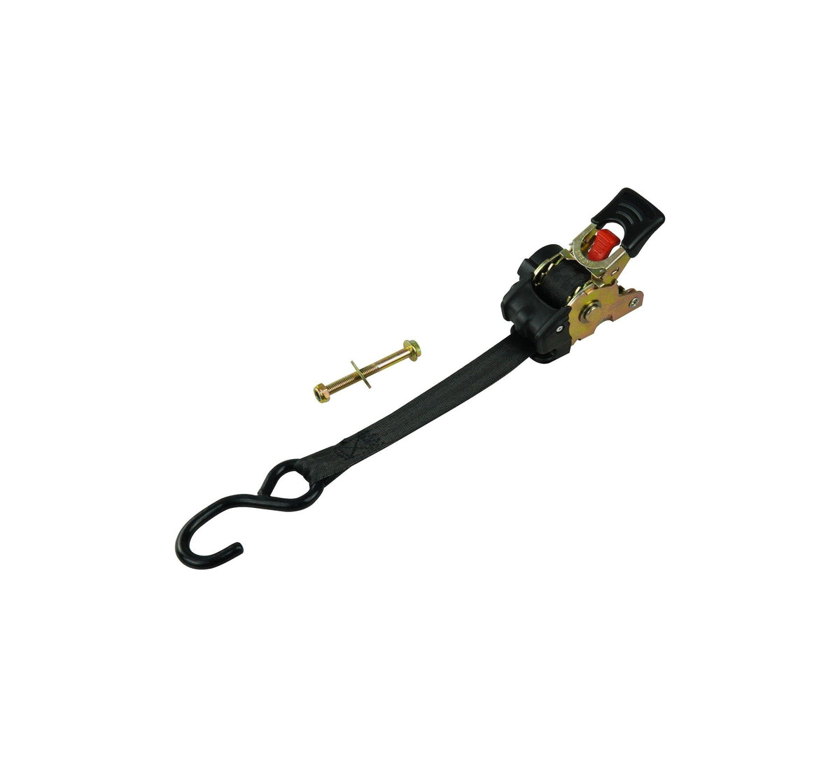 1,500-lb Retractable Transom Tie Down Strap, 1-in x 6-ft (2.54 cm x 1.8 m), 2-pk Y8T2 - product image 6