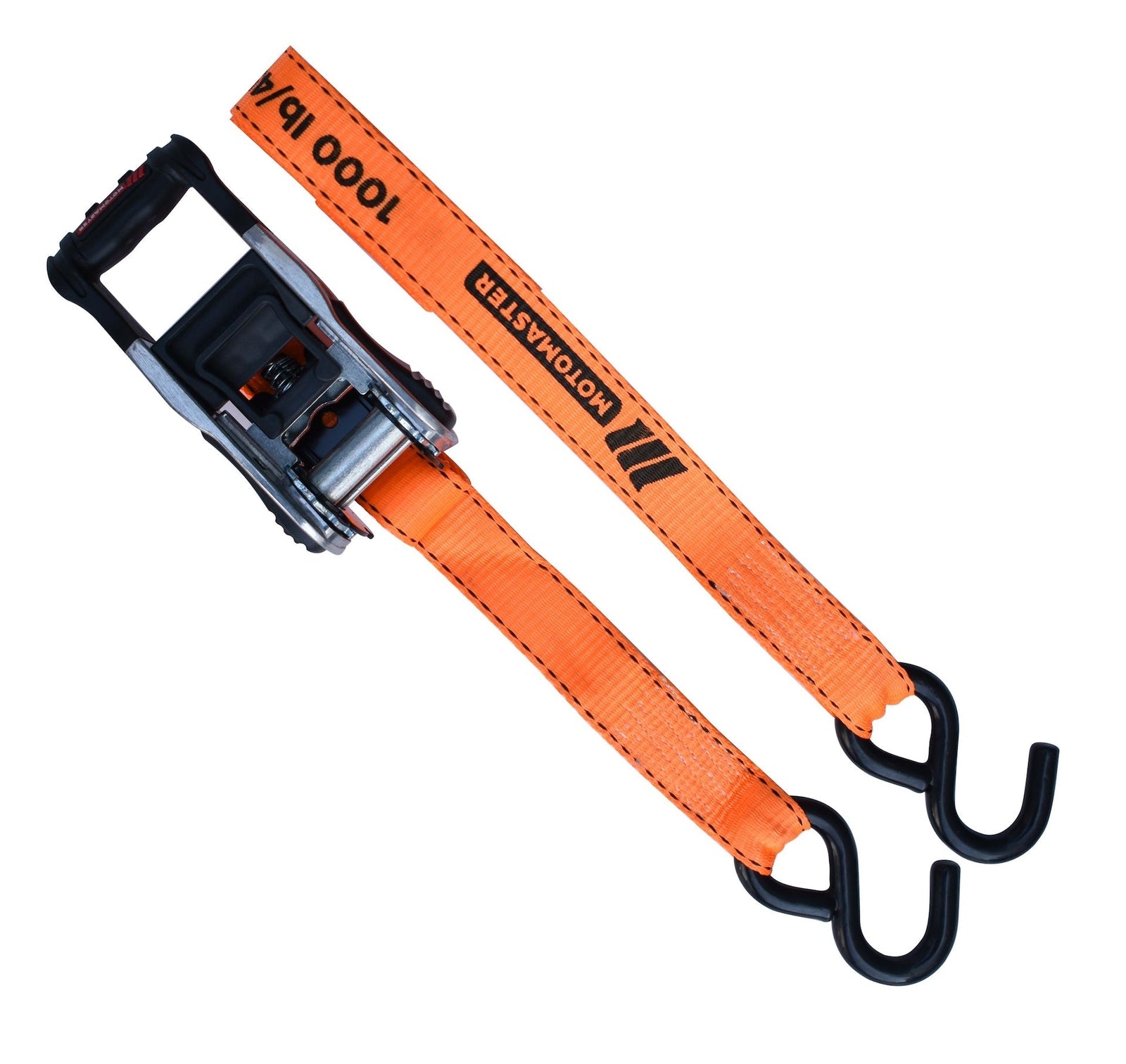 3,000-lb Heavy-Duty Ratchet Tie Down Straps, with Power Grip Padded Handles, 1.25-in x 10-ft, 2-pk Y7D6 - product image 7