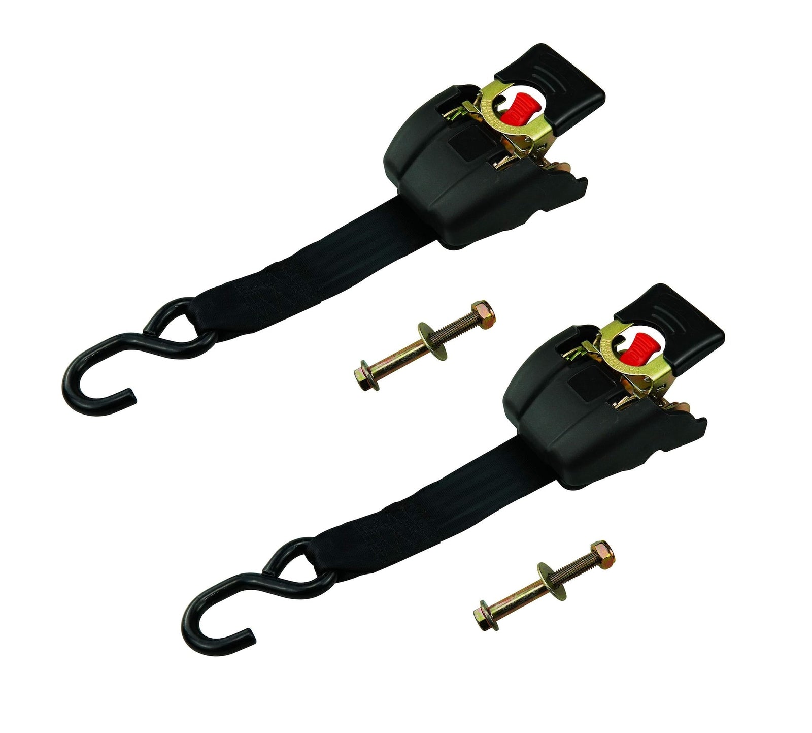 3,300-lb Retractable Transom Tie Down Strap, 2-in x 43-in, 2-pk O5Z3 - product image 1