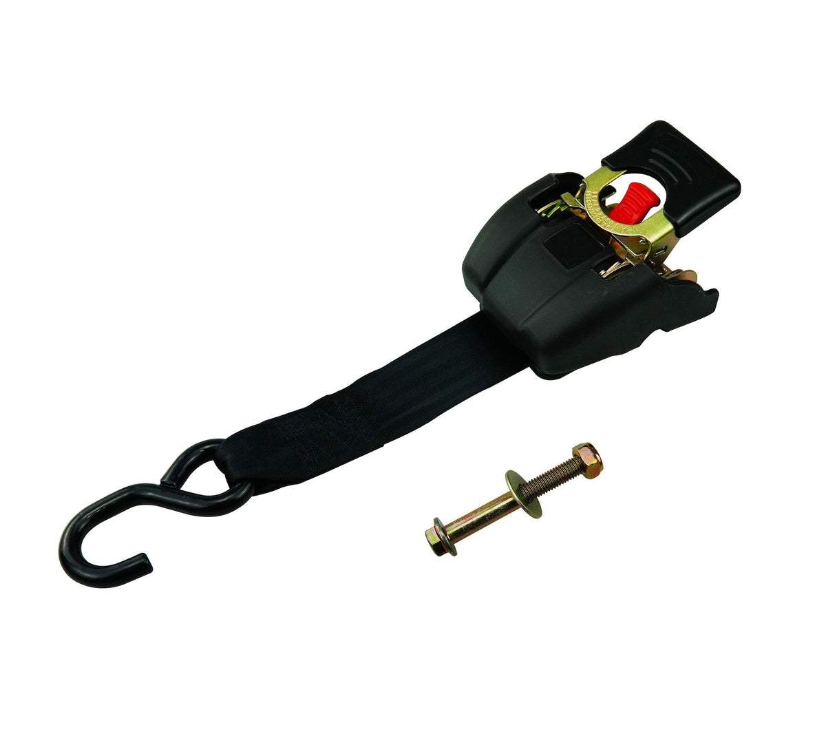 3,300-lb Retractable Transom Tie Down Strap, 2-in x 43-in, 2-pk W0S7 - product image 6