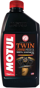 Twin Synthetic Motorcycle Motor Oil 20W50, 946-mL T5K1 - product image 1