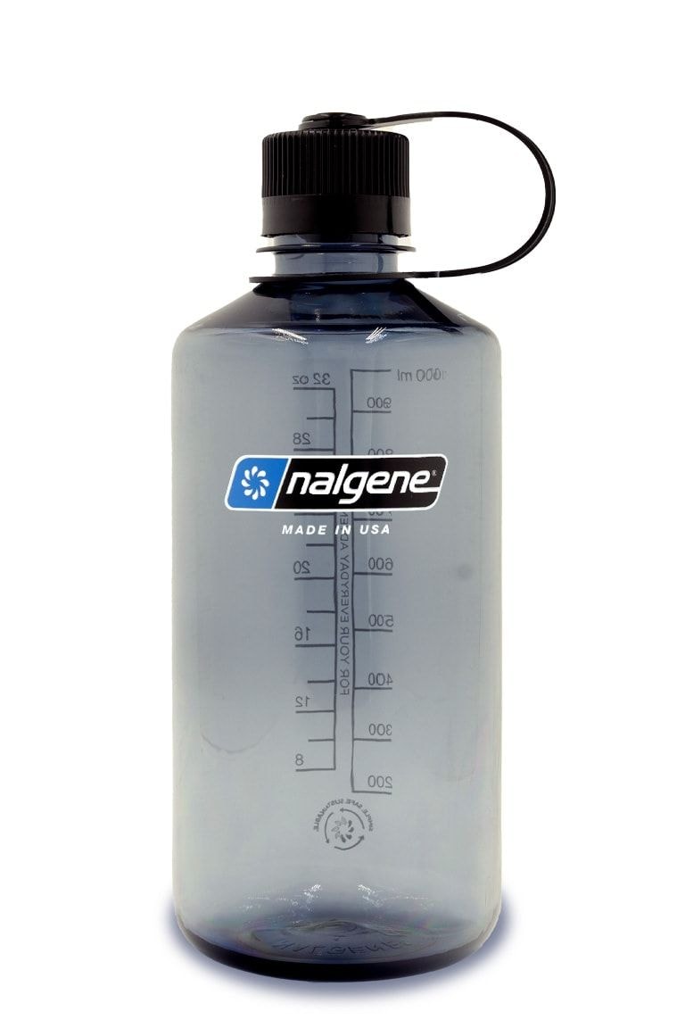 Sustain Narrow Mouth Water Bottle, Grey, 1 L U3S4