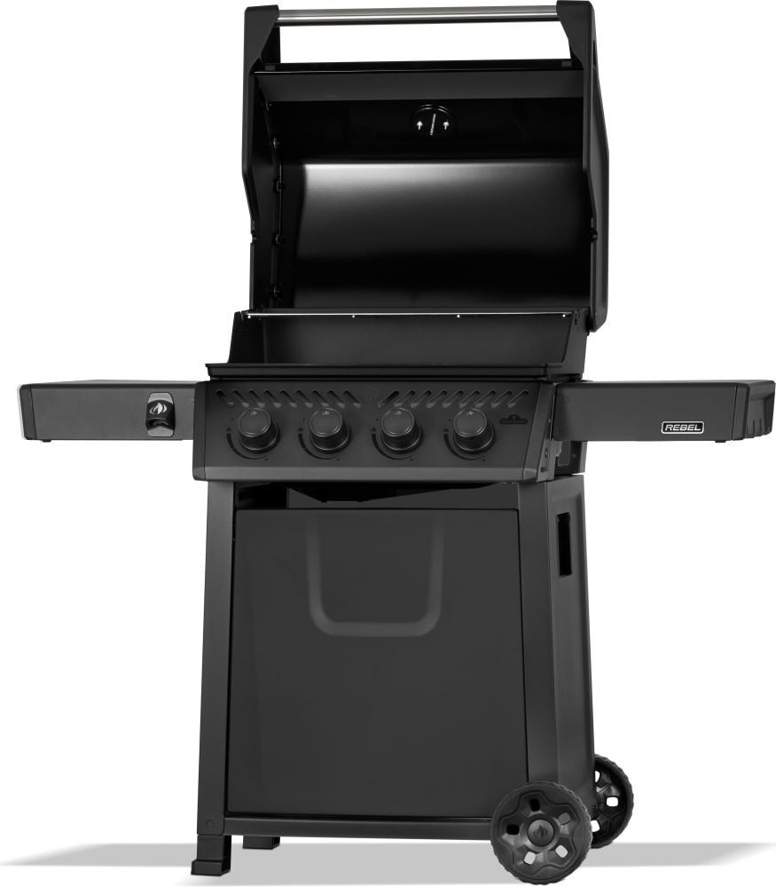 Rebel 425 4-Burner LP Gas BBQ, Matte Black H9U5 - product image 2