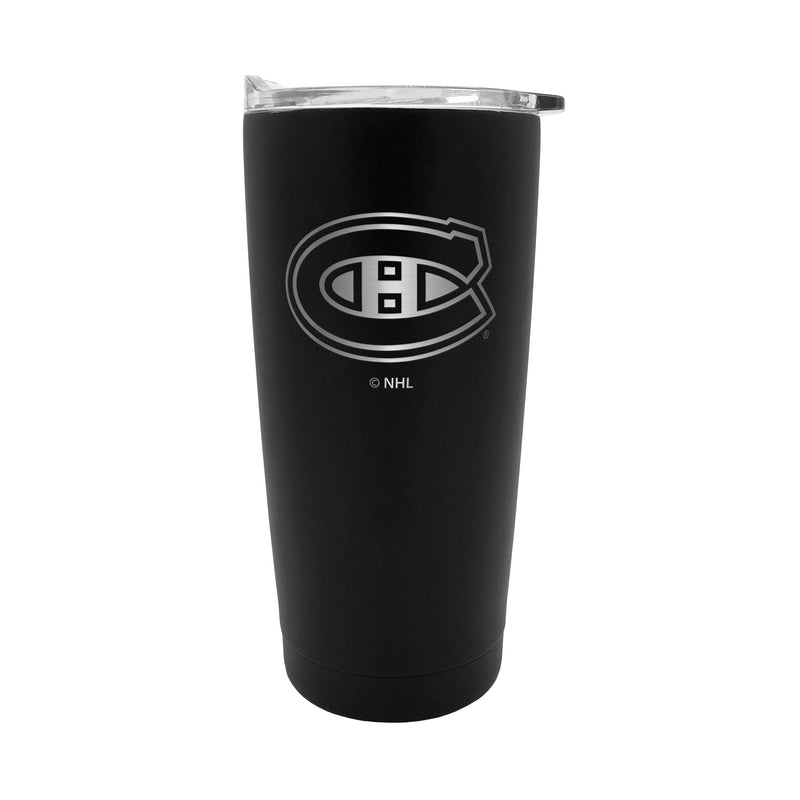 Montreal Canadiens Executive Stainless Steel Insulated Travel Tumbler, Black, 20-oz O5P8
