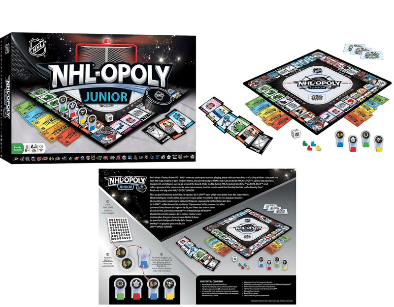 Hockey-Themed Board Game for 2-4 Players R1U3