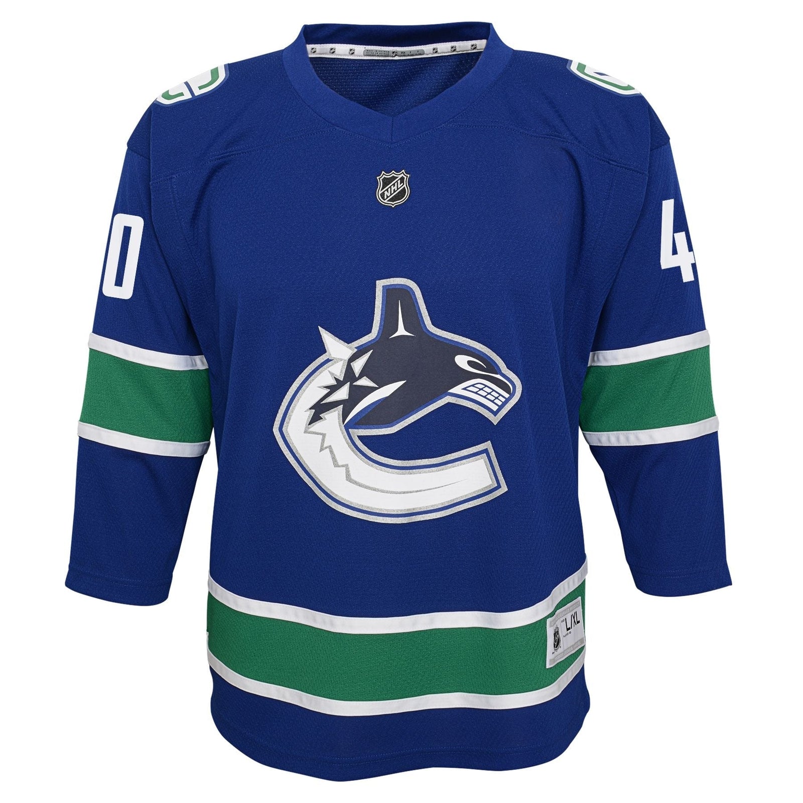 Jersey, Elias Pettersson, Youth, Assorted Sizes F0O9 - product image 1