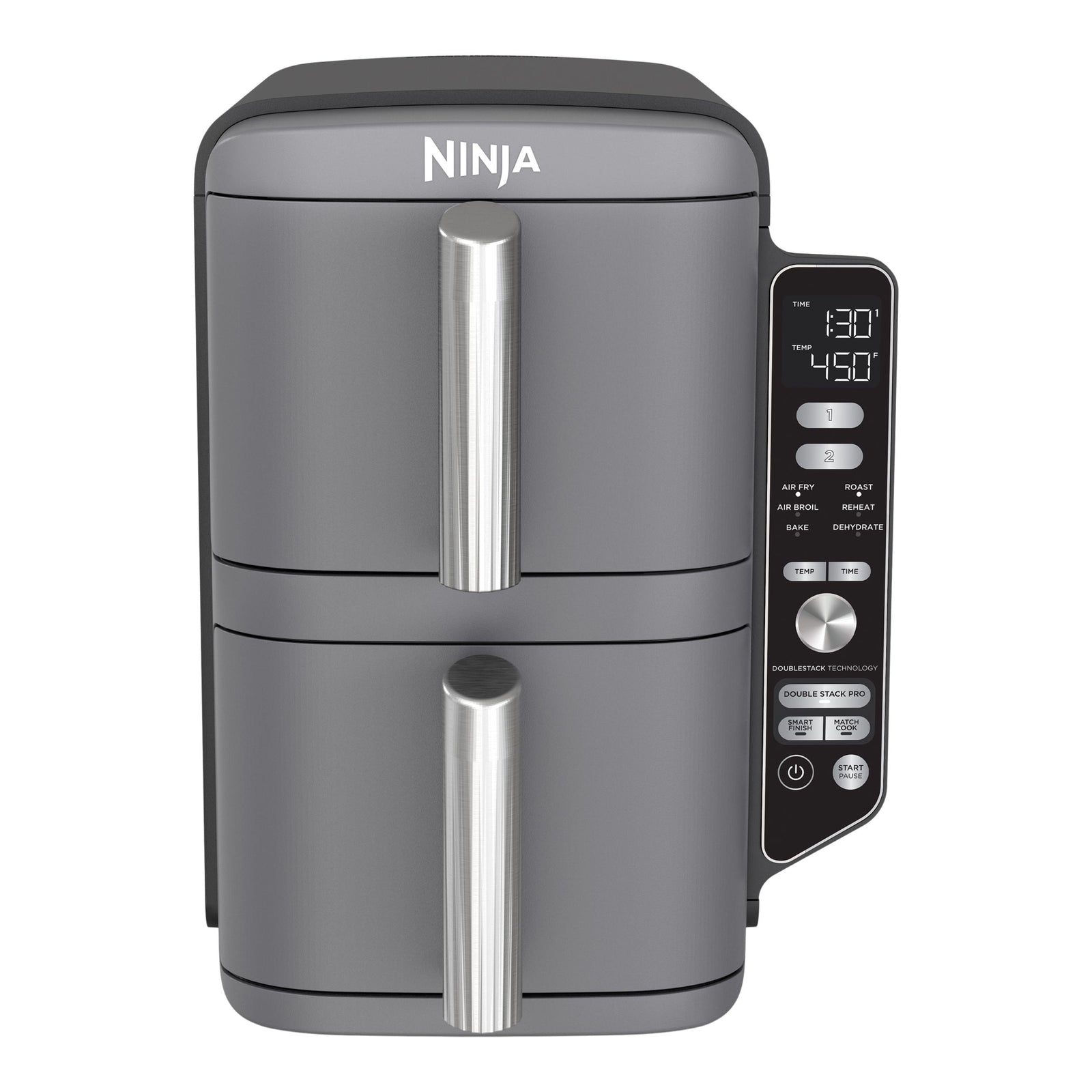 DoubleStack XL Multi-Rack Air Fryer with 2 Baskets & 6 Functions, 10-qt L6T8 - product image 1
