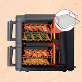 DoubleStack XL Multi-Rack Air Fryer with 2 Baskets & 6 Functions, 10-qt L6T8 - product image 5