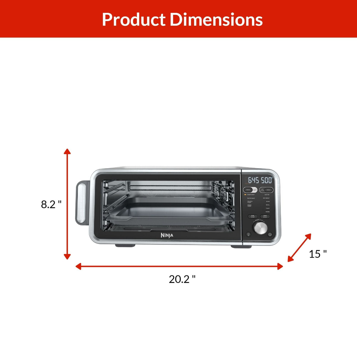 Foodi 10-in-1 Dual Heat Countertop Electric Air Fry Oven with XL Capacity I0P8 - product image 4