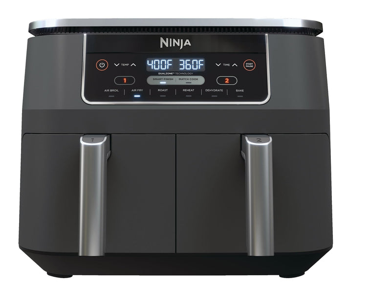 Foodi 2-Basket Air Fryer with 6 Cooking Functions, 8 Qt Q8K5