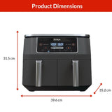 Foodi 2-Basket Air Fryer with 6 Cooking Functions, 8 Qt Q8K5 - product image 4