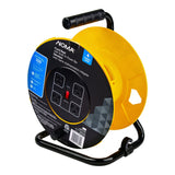 100-ft Extension Cord Storage Reel with 4 Grounded Outlets and Circuit Breaker A1A1 - product image 2