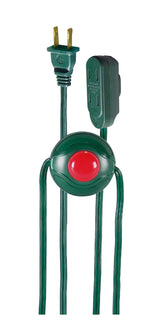 14-ft 7-in 16/2 Indoor Extension Cord, ON/OFF Foot Switch, Green A3U4 - product image 2