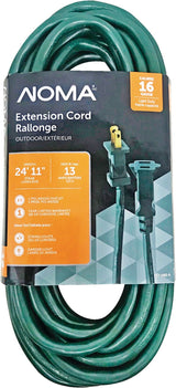 24-ft 11-in 16/2 Outdoor Extension Cord with 1 Outlet, Green R9R8 - product image 1