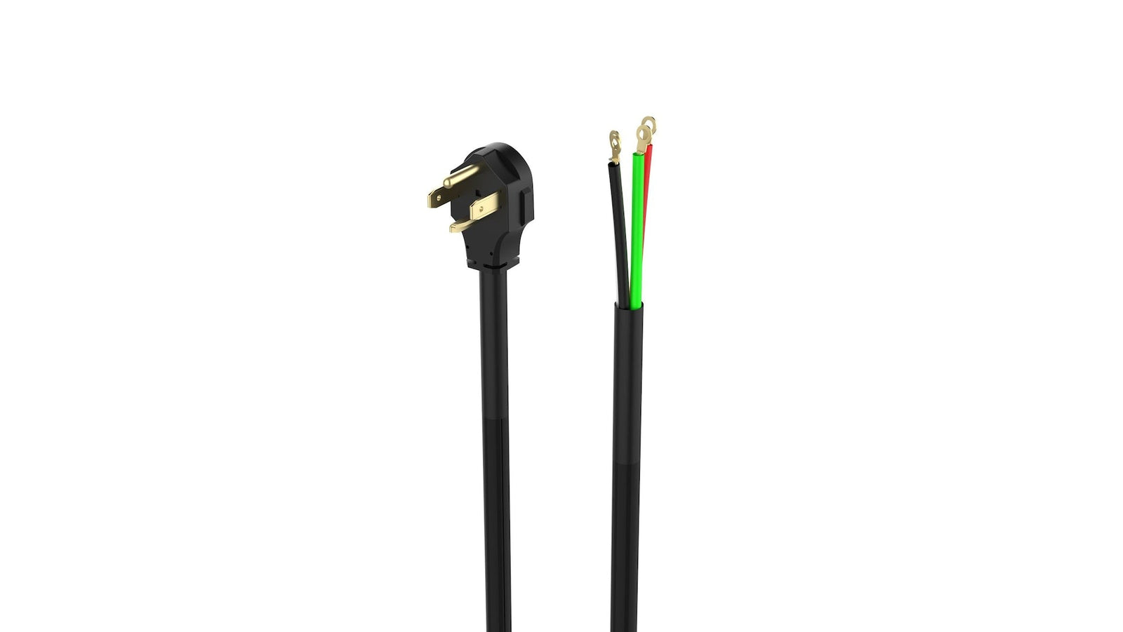 4-ft 10-in 30-Amp 4-Wire Dryer Power Cord, Black N8T6 - product image 1