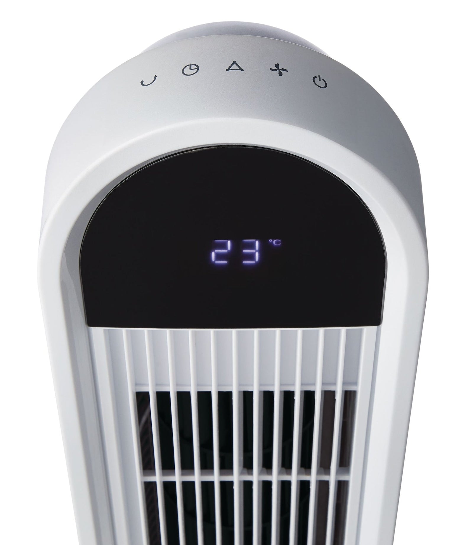 Oscillating Tower Fan, Remote Control, 3-Speed, White, 45-in F8C6 - product image 4